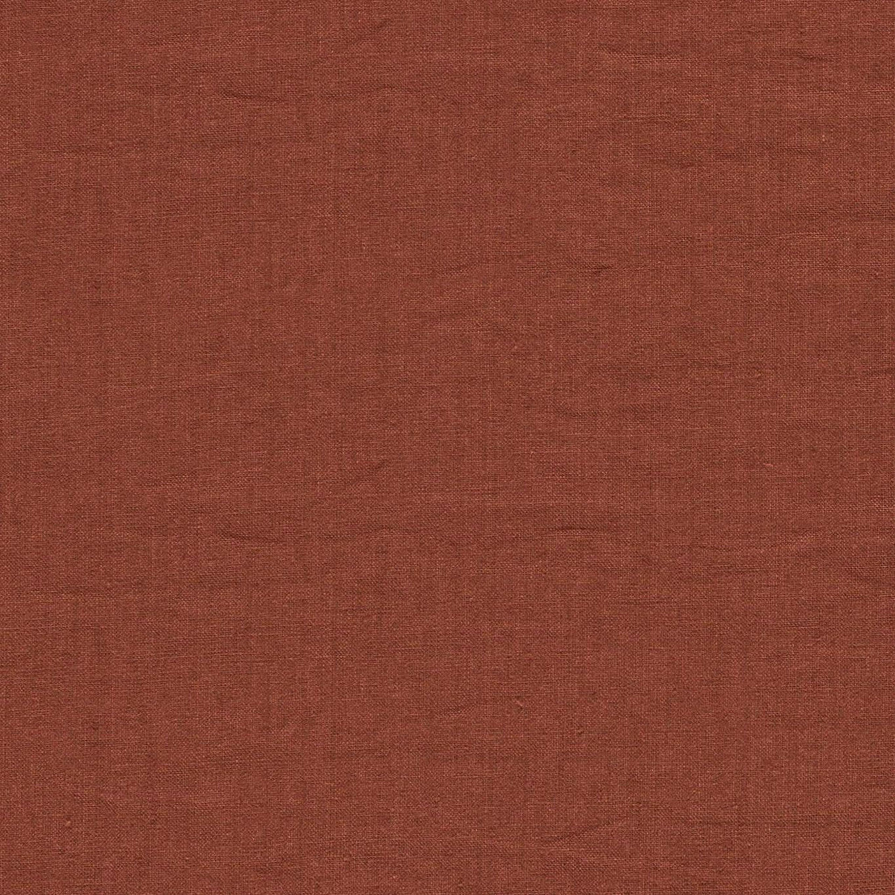 237064 Rue Linen Brick Fabric by Sanderson