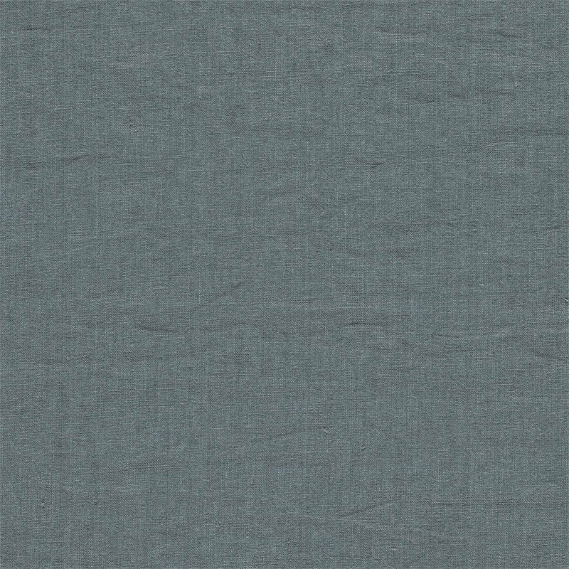 237072 Rue Linen Graphite Fabric by Sanderson