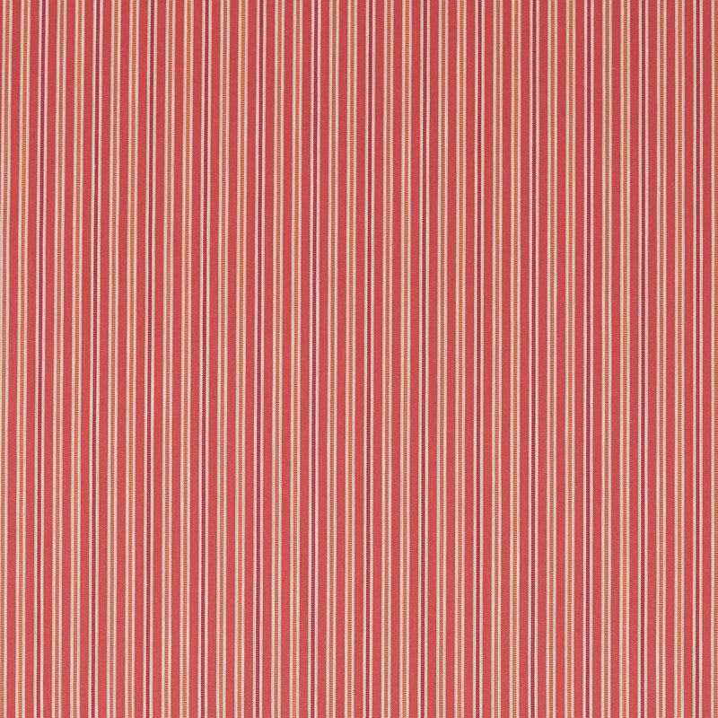 237209 Melford Stripe Melford Weaves Rowan Berry Fabric by Sanderson