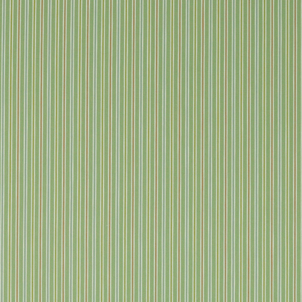 237212 Melford Stripe Melford Weaves Fern Fabric by Sanderson