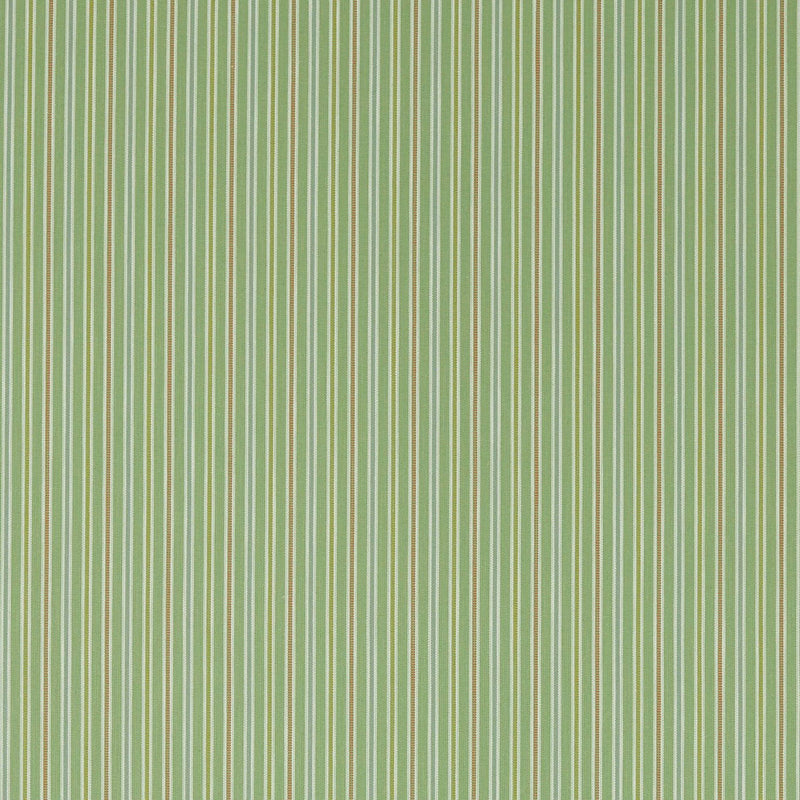 237212 Melford Stripe Melford Weaves Fern Fabric by Sanderson