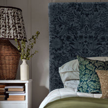 237282 Sunflower Caffoy Velvet Wardle Velvets Inky Fingers Fabric by Morris & Co