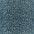 Sunflower Caffoy Velvet Wardle Velvets Webb's Blue Fabric by Morris & Co