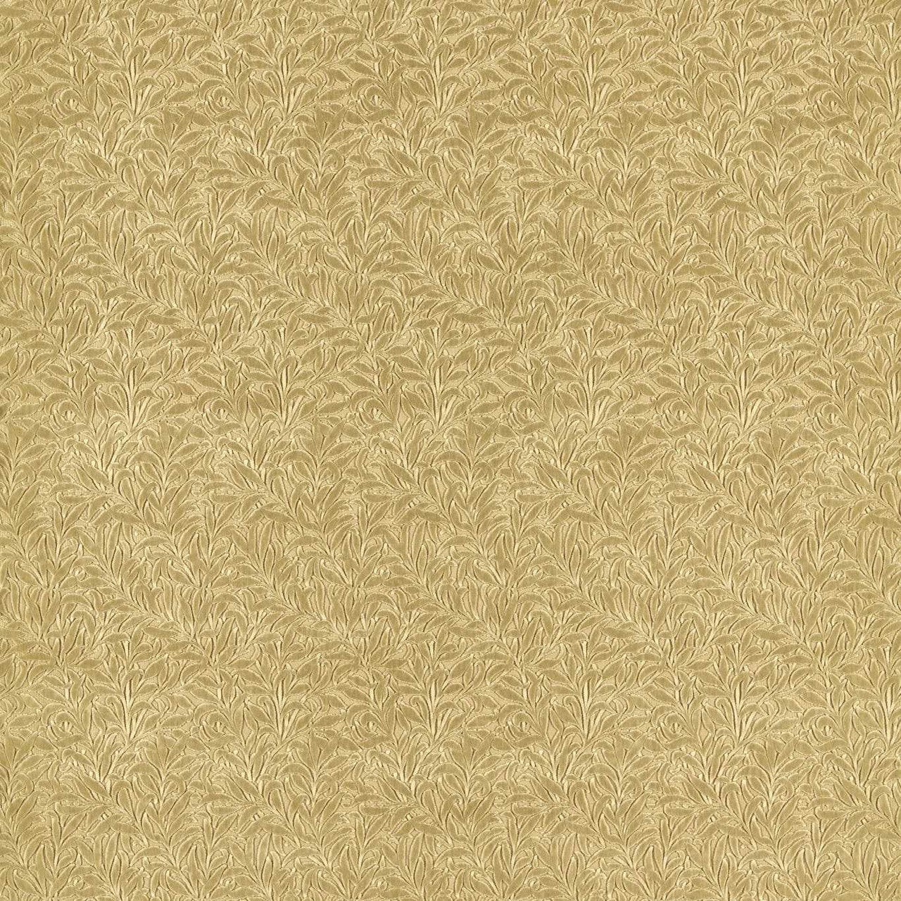 237287 Willow Boughs Caffoy Velvet Wardle Velvets Citrus Stone Fabric by Morris & Co