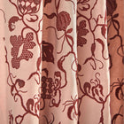 237390 Mydsommer Pickings Giles Deacon Conch/Madder Fabric by Sanderson