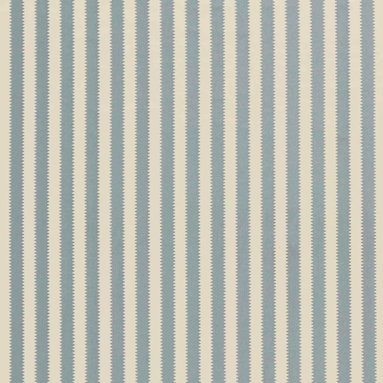 237395 Regency Aperigon Giles Deacon Smog Blue/Linen Fabric by Sanderson