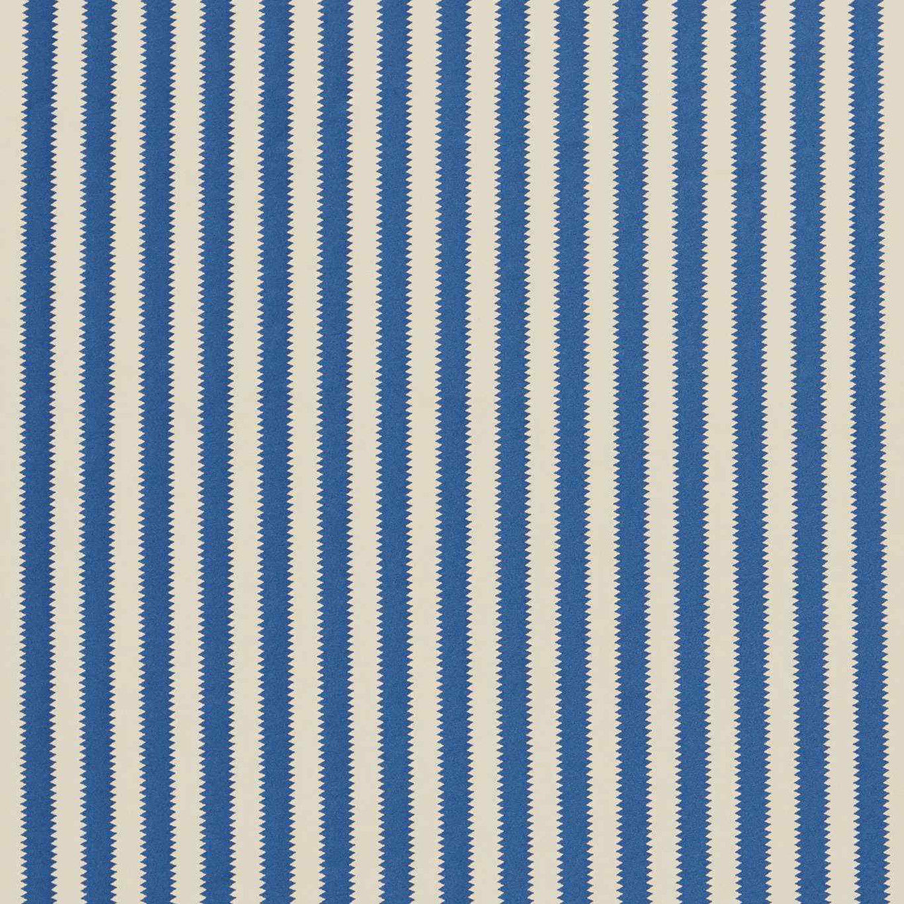 237396 Regency Aperigon Giles Deacon Brighton Blue/Linen Fabric by Sanderson