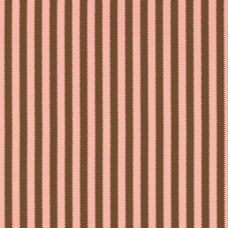 237397 Regency Aperigon Giles Deacon Putty/Walnut Fabric by Sanderson