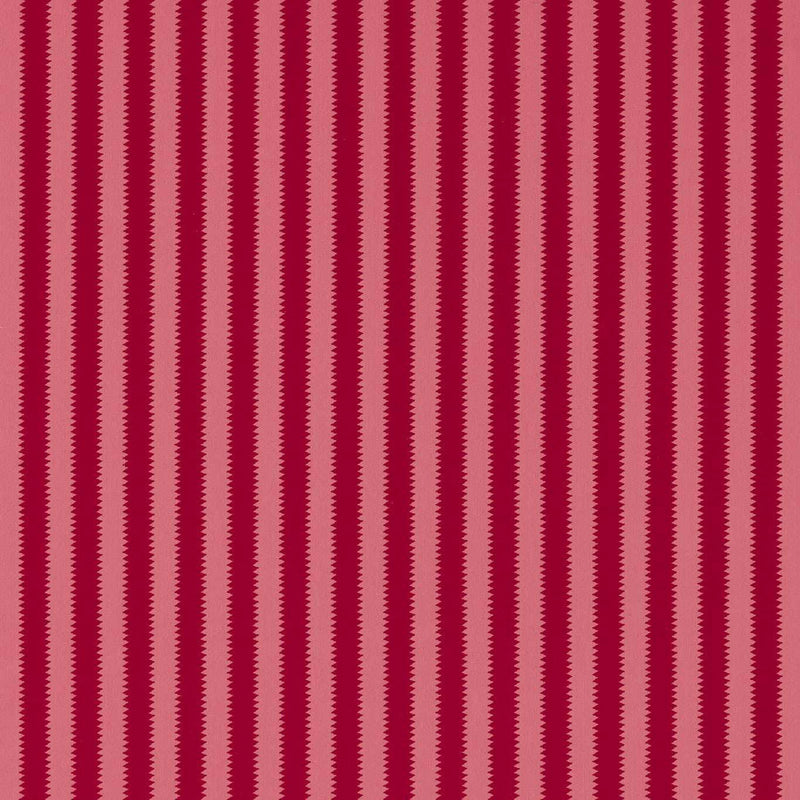 237400 Regency Aperigon Giles Deacon Carmine/Raspberry Fabric by Sanderson