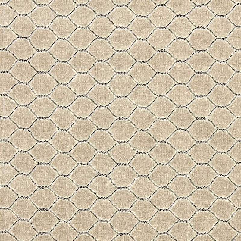 237403 Faraday Velvets Giles Deacon Stone Fabric by Sanderson