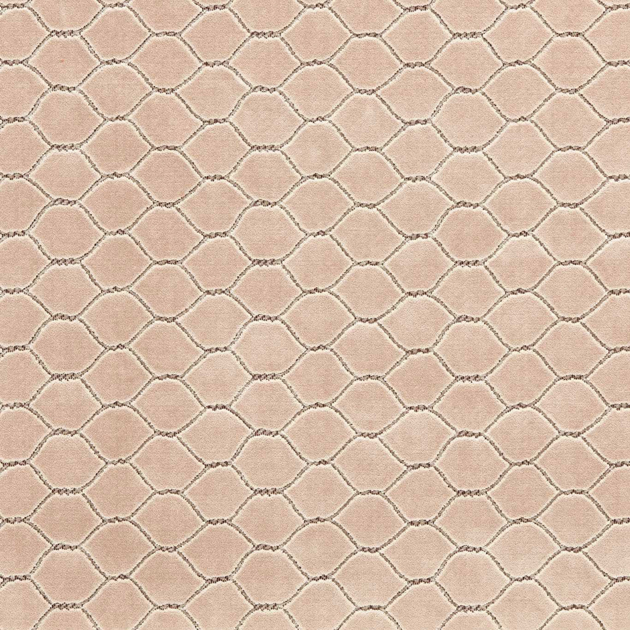 237405 Faraday Velvets Giles Deacon Putty Fabric by Sanderson