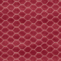 Faraday Velvets Giles Deacon Carmine Fabric by Sanderson
