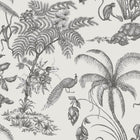 240-09 Sandstone Moa Palm Garden Wallpaper by Sandberg