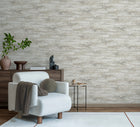 2404 Caspian Texture Ivory Wallpaper by Belgravia - room