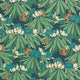 Rhododendron Forest Green V&A Decorative Papers II Wallpaper by 1838 Wallcoverings