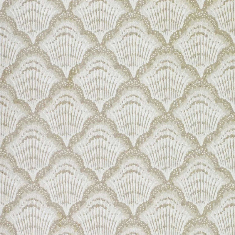 Calico Shell Ivory V&A Decorative Papers II Wallpaper by 1838 Wallcoverings