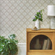 Calico Shell Ivory V&A Decorative Papers II Wallpaper by 1838 Wallcoverings