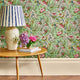 Kilburn's Maze Verde Green V&A Decorative Papers II Wallpaper by 1838 Wallcoverings