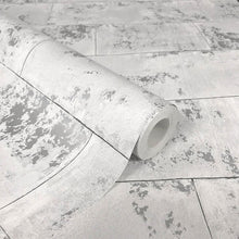 248678 Portfolio Metallic Brick Wallpaper by Rasch