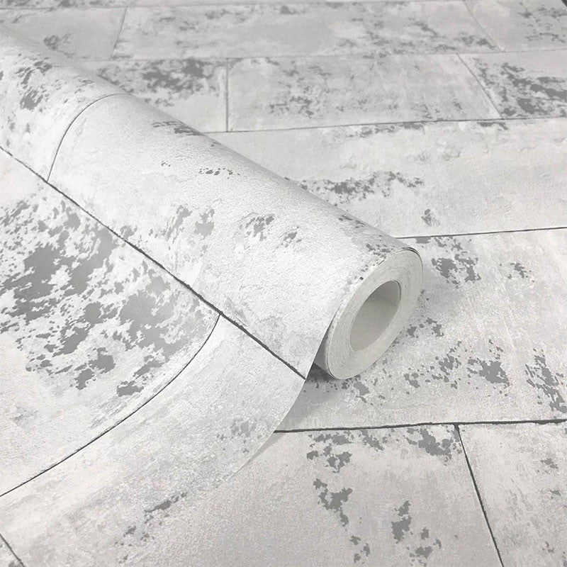 248678 Portfolio Metallic Brick Wallpaper by Rasch