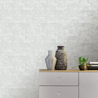 248678 Portfolio Metallic Brick Wallpaper by Rasch