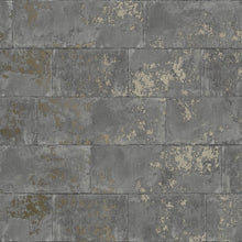 248685 Portfolio Metallic Brick Wallpaper by Rasch