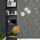 248685 Portfolio Metallic Brick Wallpaper by Rasch