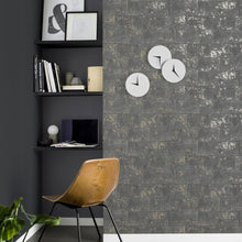 248685 Portfolio Metallic Brick Wallpaper by Rasch