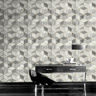 248975 Portfolio Marble Cube Wallpaper by Rasch