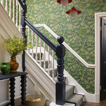 Palmette Forest Green V&A Decorative Papers III Wallpaper by 1838 Wallcoverings