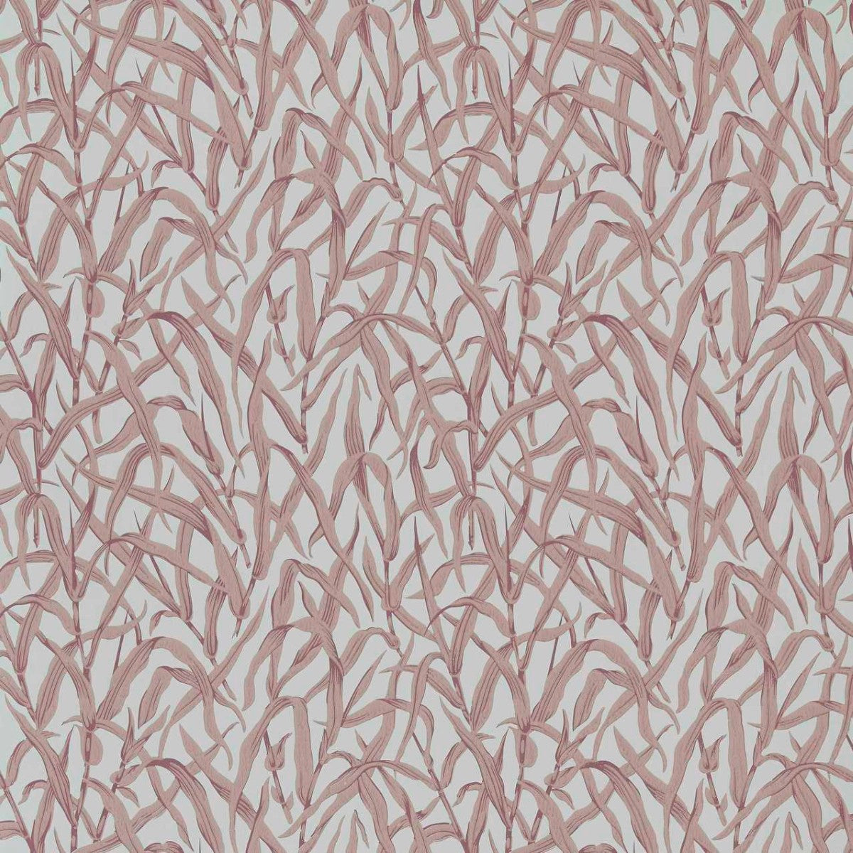 Ornamental Grasses Rose Pink V&A Decorative Papers III Wallpaper by 1838 Wallcoverings