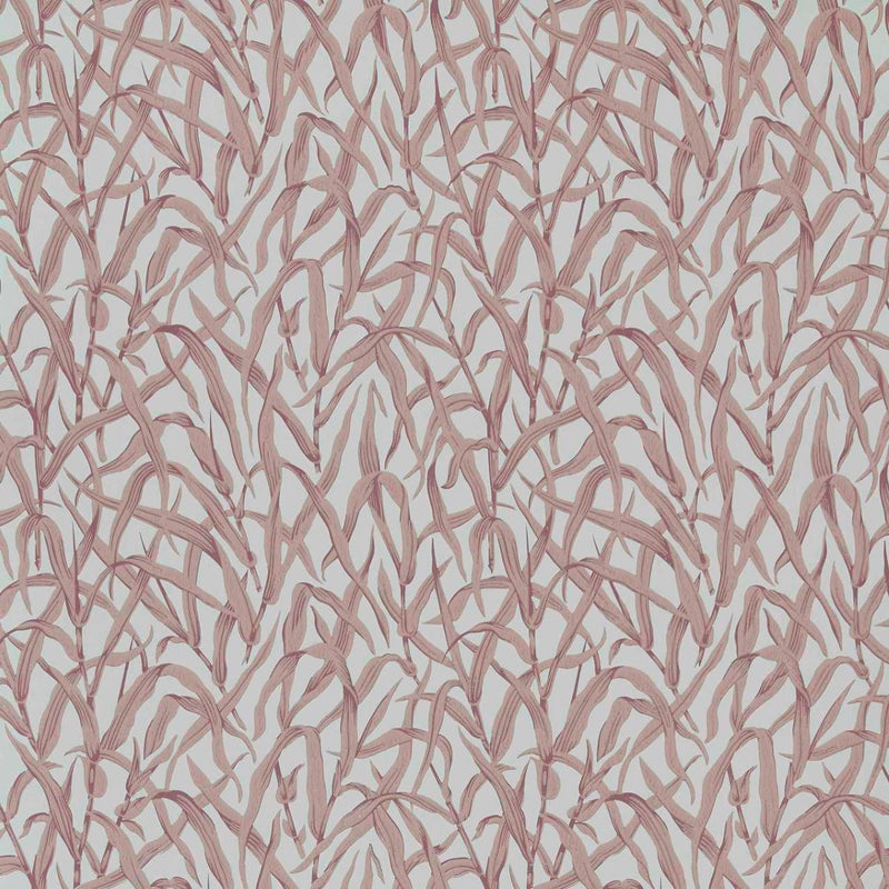 Ornamental Grasses Rose Pink V&A Decorative Papers III Wallpaper by 1838 Wallcoverings