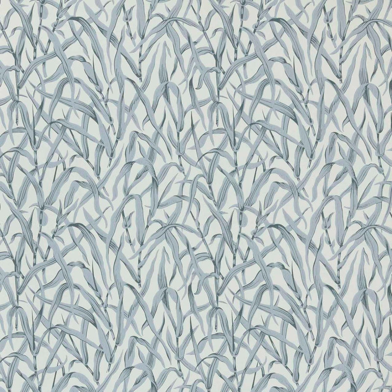 Ornamental Grasses Pewter V&A Decorative Papers III Wallpaper by 1838 Wallcoverings