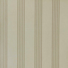 Silk Stripe Burnished Brown V&A Decorative Papers III Wallpaper by 1838 Wallcoverings