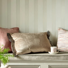 Silk Stripe Metallic V&A Decorative Papers III Wallpaper by 1838 Wallcoverings