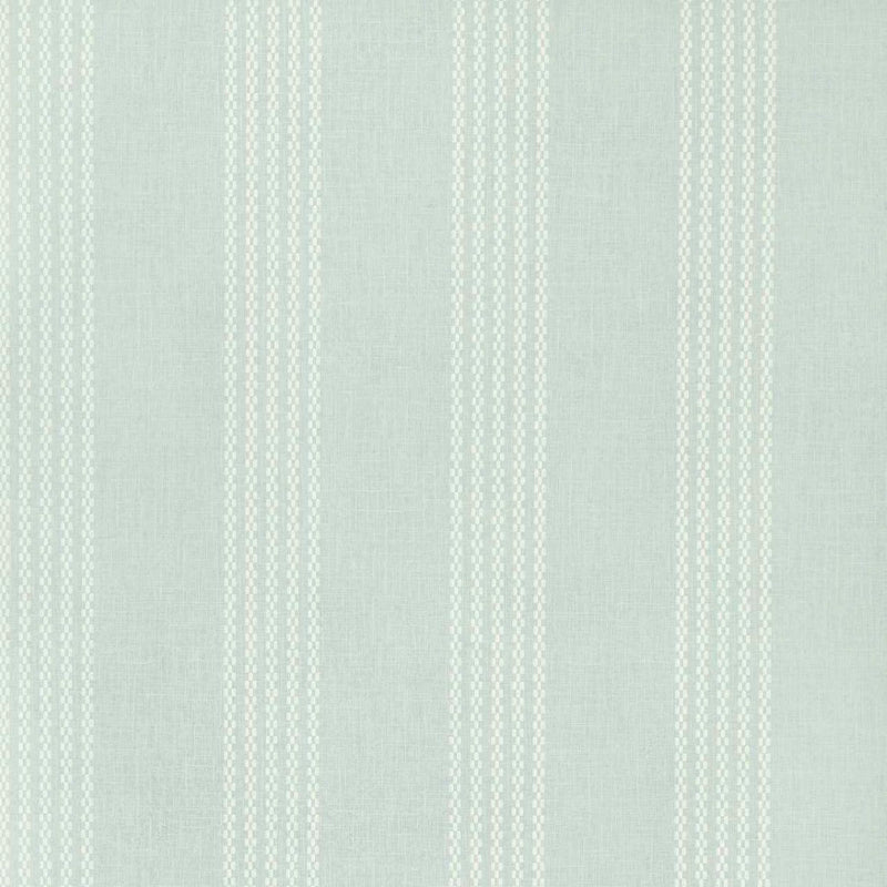 Silk Stripe Powder Blue V&A Decorative Papers III Wallpaper by 1838 Wallcoverings