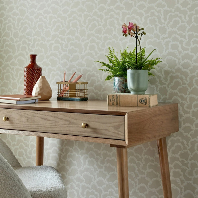 Stratus Natural V&A Decorative Papers III Wallpaper by 1838 Wallcoverings