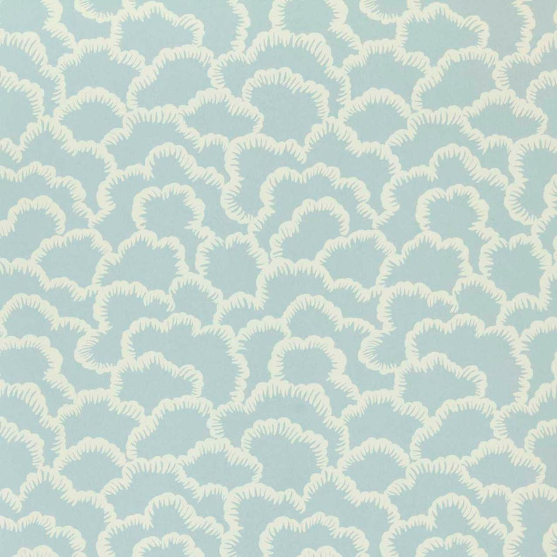 Stratus Sky Blue V&A Decorative Papers III Wallpaper by 1838 Wallcoverings