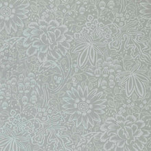 Peony Garden Pewter Grey V&A Decorative Papers III Wallpaper by 1838 Wallcoverings