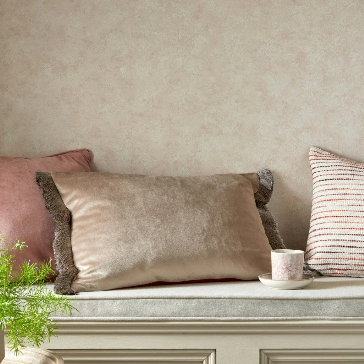 Henley Alabaster V&A Decorative Papers III Wallpaper by 1838 Wallcoverings