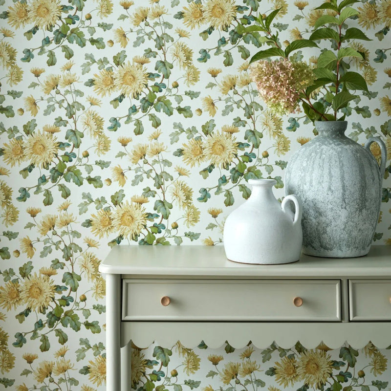 Charlotte Primrose V&A Decorative Papers III Wallpaper by 1838 Wallcoverings