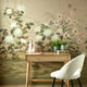 Wisteria Bloom Alabaster V&A Decorative Papers III Mural by 1838 Wallcoverings