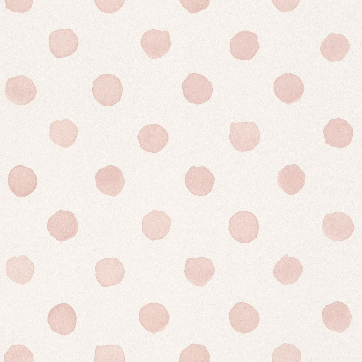 Bambino Polka Dot Painted Spot Wallpaper by Rasch