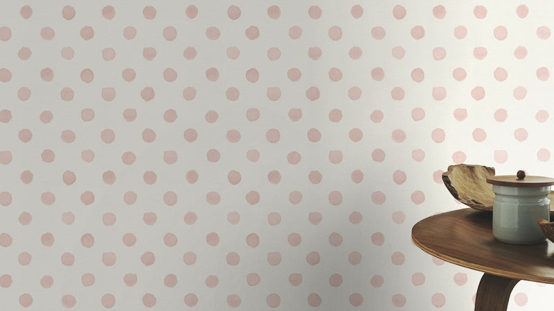 252019 Florentine II Polka Dot Painted Spot Wallpaper by Rasch