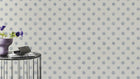 252033 Florentine II Polka Dot Painted Spot Wallpaper by Rasch