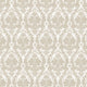 Damasco Platino Cottage Chic Cream and Brown Wallpaper By Galerie