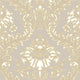 Damasco Superior Cottage Chic Beige and Gold Wallpaper By Galerie