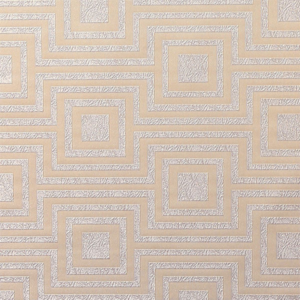 267002 ( 901800 ) Modena Geometric Silver Wallpaper by Arthouse