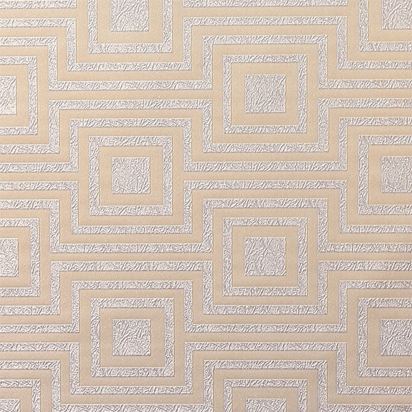 267002 ( 901800 ) Modena Geometric Silver Wallpaper by Arthouse