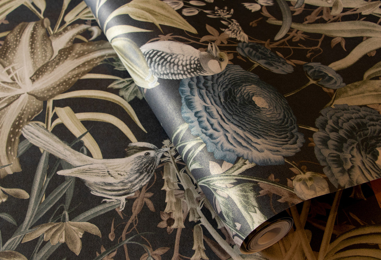 26731 Moorea Tropical Blackberry Wallpaper By Hohenberger